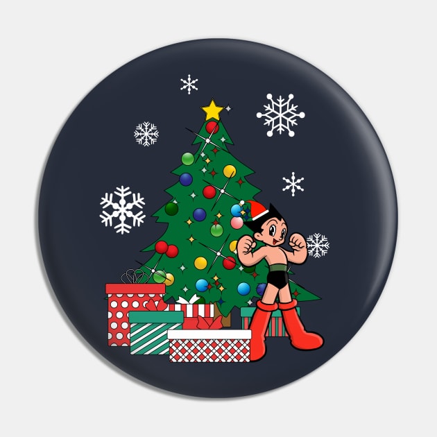 Astro Boy Around The Christmas Tree Pin by Nova5