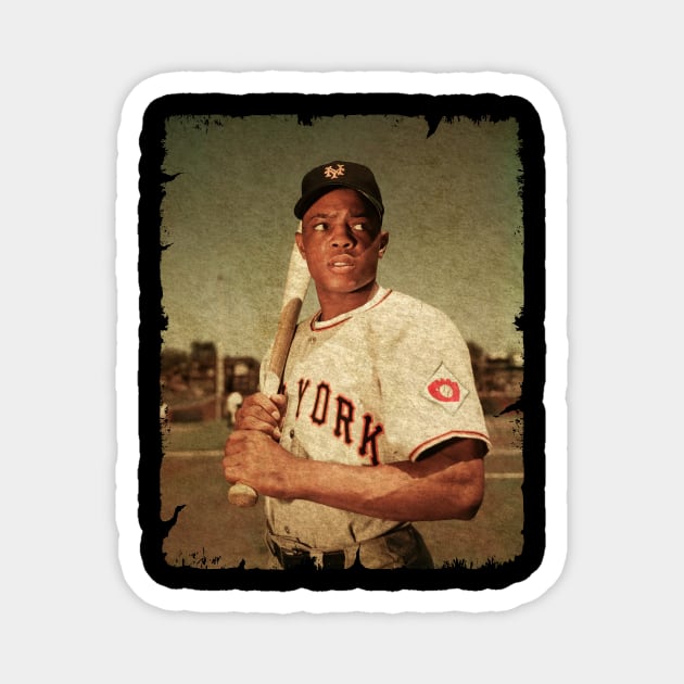 Willie Mays - Army (Korean War) Magnet by SOEKAMPTI