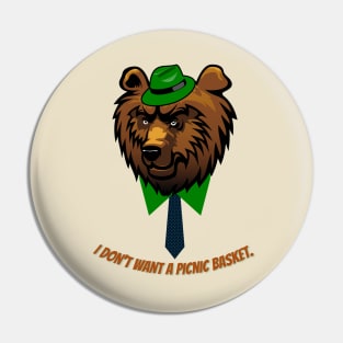 Hungry Bear Pin