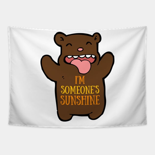 Sunshine Bear Tapestry by AwesomeApparrel