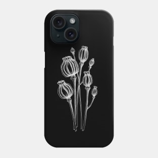 Dried poppy Phone Case