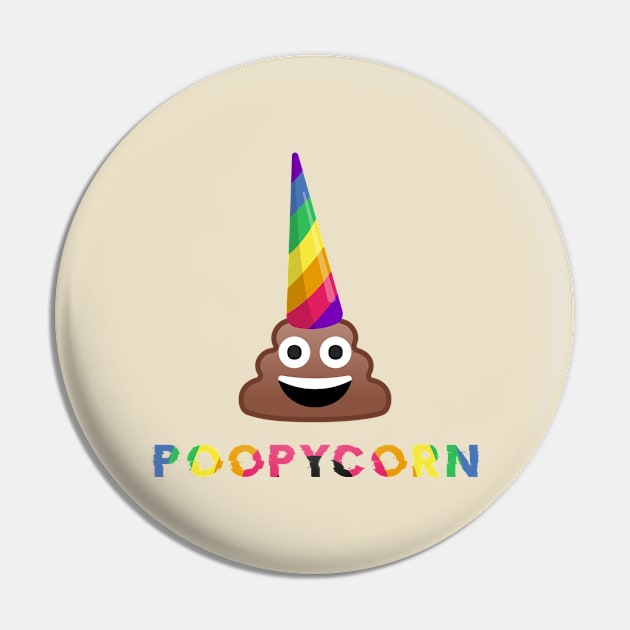 poopycorn Pin by Dieowl