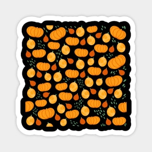 Pumpkins pattern Magnet