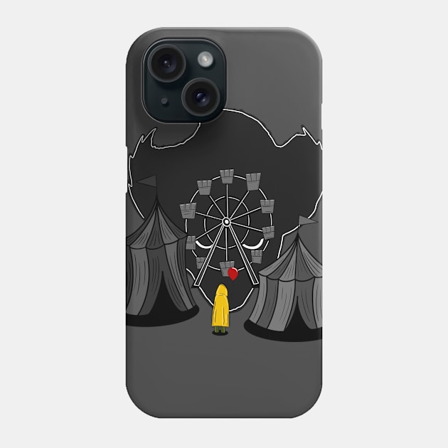 Georgie at The Circus Stephen King Phone Case by Jamie Collins