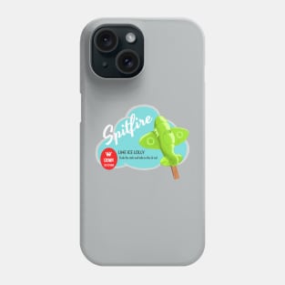 Crown Ice Cream Ad: Spitfire Lime Ice Lolly Phone Case