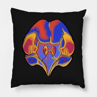 Bird Skull Pillow