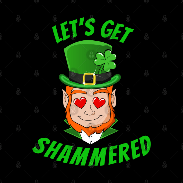 Funny Saint Patricks Day Leprechaun love and Beer Drinking by BansheeApps