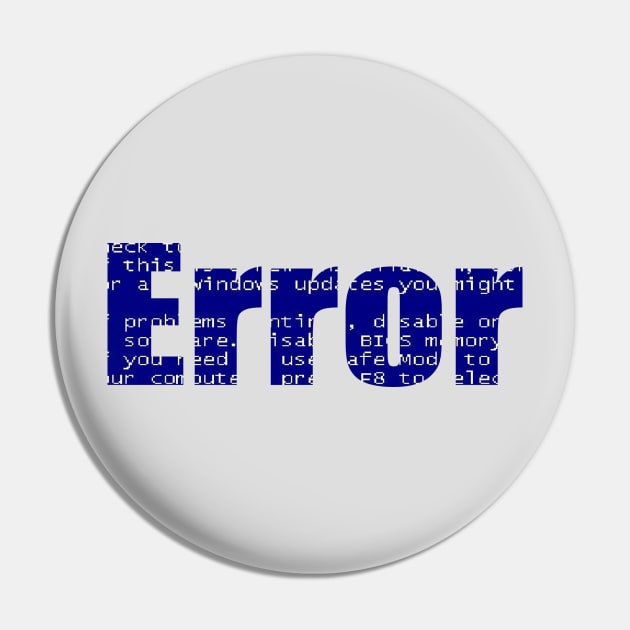 ERROR Pin by D_AUGUST_ART_53