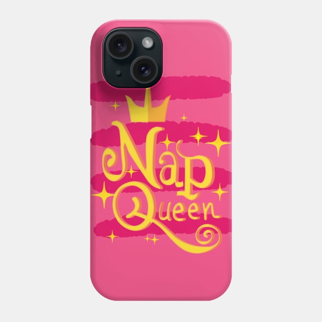 nap queen Phone Case by Manumindfreak81