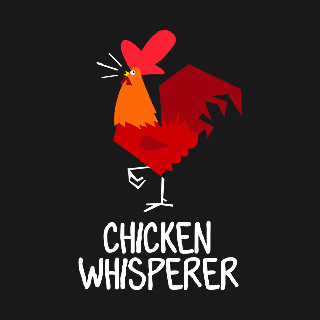 'Nerd Chicken Whisperer' Funny Bird Gift by ourwackyhome