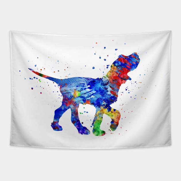 Italian Spinone Tapestry by RosaliArt