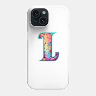 letter I cartoon art v2 Phone Case