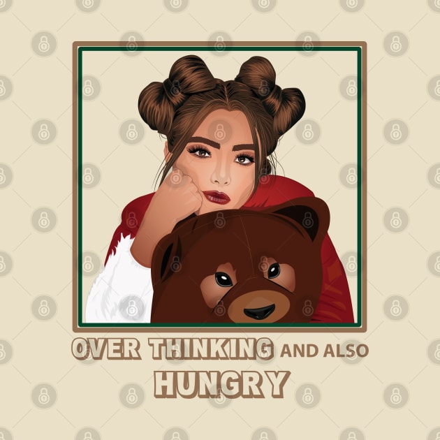 Over thinking and also hungry by DesignInspire