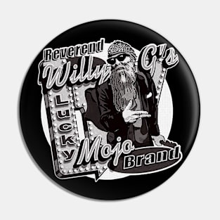 Reverend Willy G's - Lucky mojo brand Pin