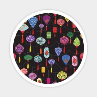 Vietnamese lanterns Magnet