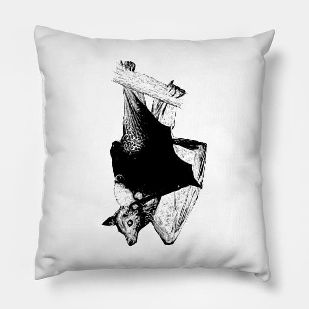 Lyle's flying fox Pillow by Guardi