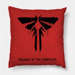 Believe in the fireflies Pillow