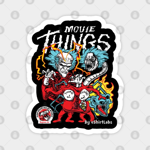 Thing 1 and Thing 2 Magnet by eShirtLabs