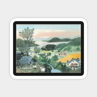 grandma moses Magnet