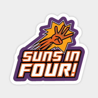 Suns in four! Magnet