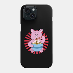 Pig Ramen Phone Case