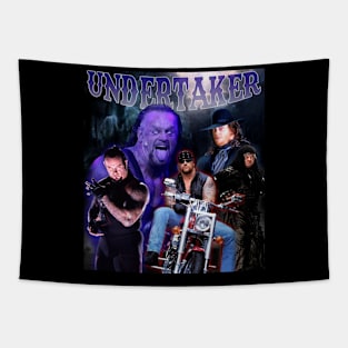 90s Bootleg Style Taker Tribute Tapestry