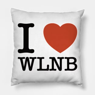 I Heart WLNB Pillow