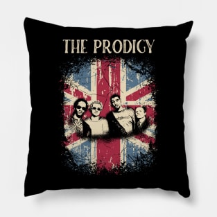 Vintage Distressed The Prodigy Pillow