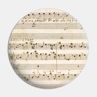 Händel | Haendel | Original manuscript score Pin