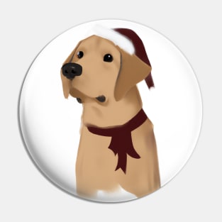 Cute Labrador Retriever Drawing Pin