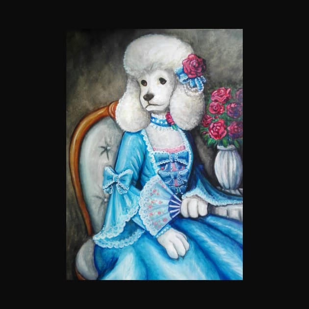 Poodle queen by EsmaelJ