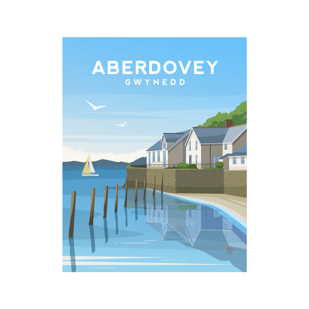 Aberdovey, Gwynedd North Wales by typelab