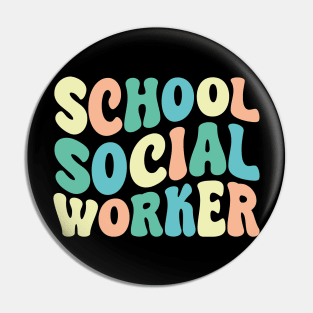 School Social Worker Pin