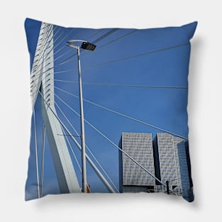 Erasmus bridge Pillow