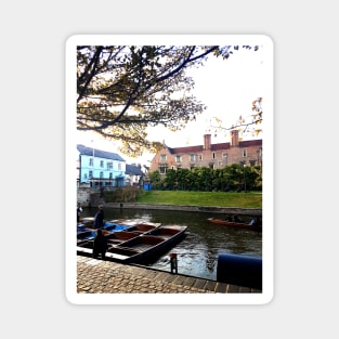 Punting at Cambridge University Magnet