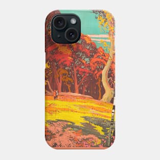 Rich repose of Autumn by Walter E. Spradbery Phone Case