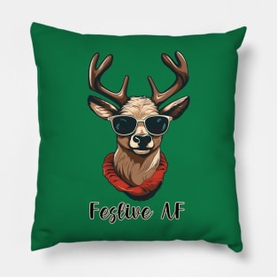 Festive AF Pillow