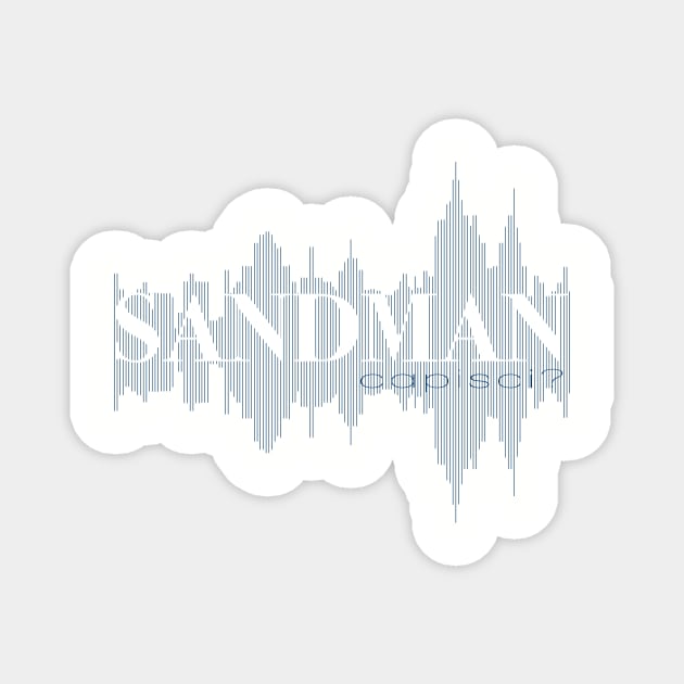 Sandman version 1.0 Magnet by MarginDoodles