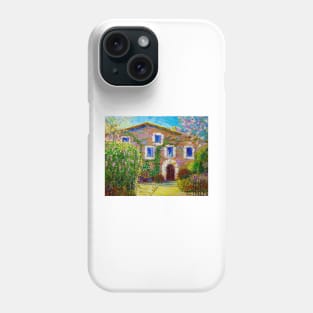 Open gate to the blooming garden. Ventallo Village Phone Case