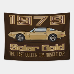 Factory Colors-Solar Gold w. Gold Graphics Tapestry