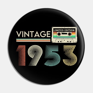 Vintage 1953 Limited Cassette Pin