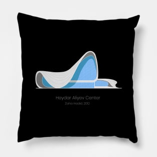 Zaha Hadid Architect Building Color Pillow