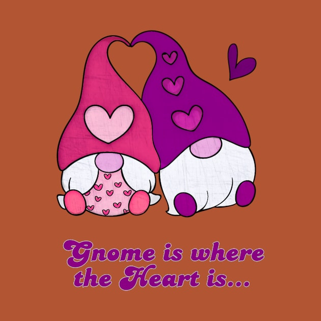 Gnome is where the Heart is by AlondraHanley