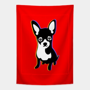 Chihuahua Pop Art Tapestry