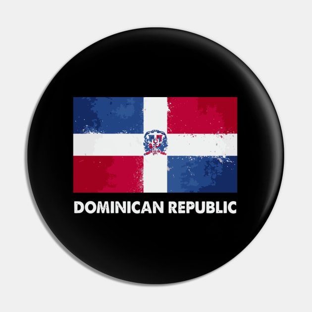 Dominican Dominican Republic Flag Pin by AlfieDreamy 