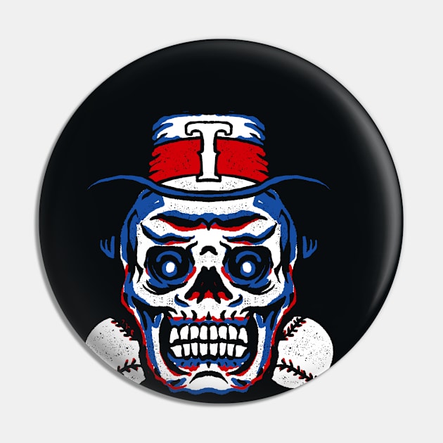 Texas Rangers Pin by brainchaos