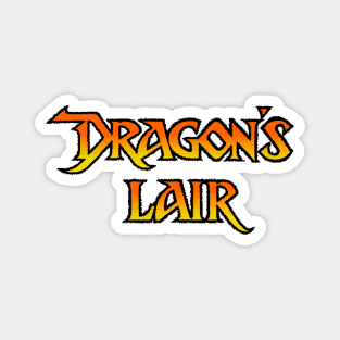 Dragon's Lair Pixel logo Magnet