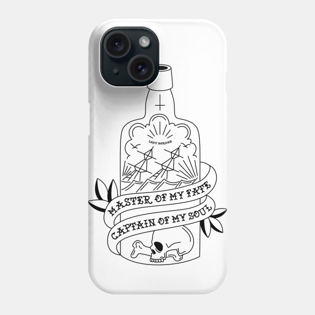 Captain Of My Soul 2 Phone Case by LadyMorgan