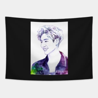 KPOP GOT7 Mark Tuan Watercolour Design Tapestry