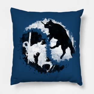 Light and darkness souls Pillow